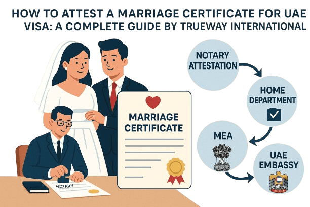 How to Attest a Marriage Certificate for UAE Visa: A Complete Guide by Trueway International