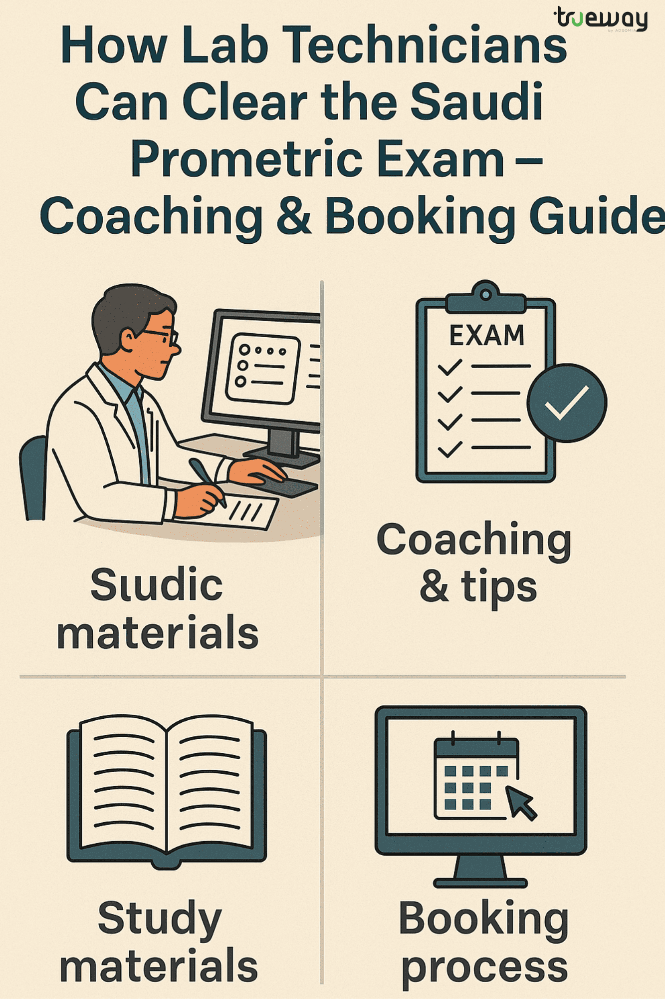 How Lab Technicians Can Clear the Saudi Prometric Exam – Coaching & Booking Guide